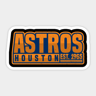 Houston Astros 01 Sticker